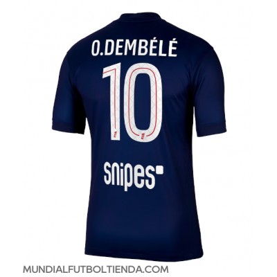 Camiseta Paris Saint-Germain Ousmane Dembele #10 Primera Equipación Replica 2025-26 mangas cortas Camiseta Paris Saint-Germain Ousmane Dembele #10 Primera Equipación Replica 2025-26 mangas cortas